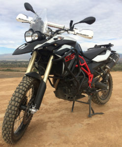 BMW F800GS, altrider skid plate, barkbusters hand guard, heed crash bar, off road