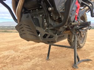 BMW F800GS, altrider skid plate, barkbusters hand guard, heed crash bar, off road