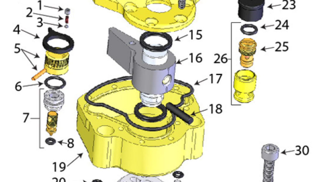 Scotts steering damper diagram Albe's ADV