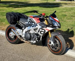 viking bags, aprilia tuono, albes adv